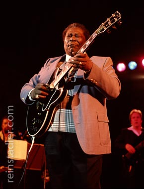  B. B. King – Live-Konzert-Fotografie, 1989