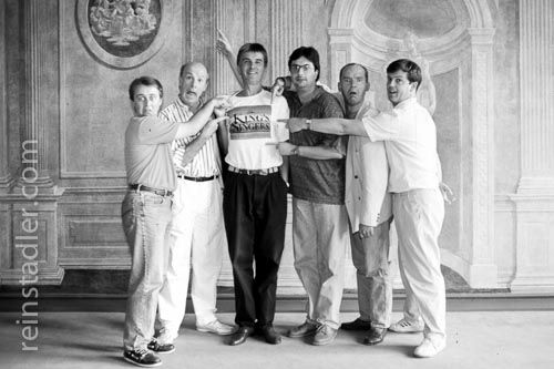  The King’s Singers  – Location-Portrait