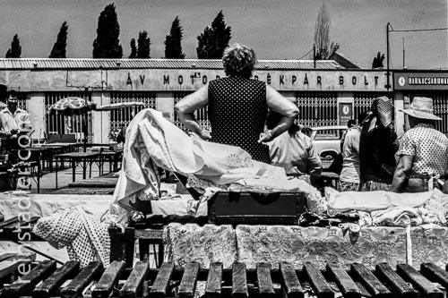 Flohmarkt in Budapest.